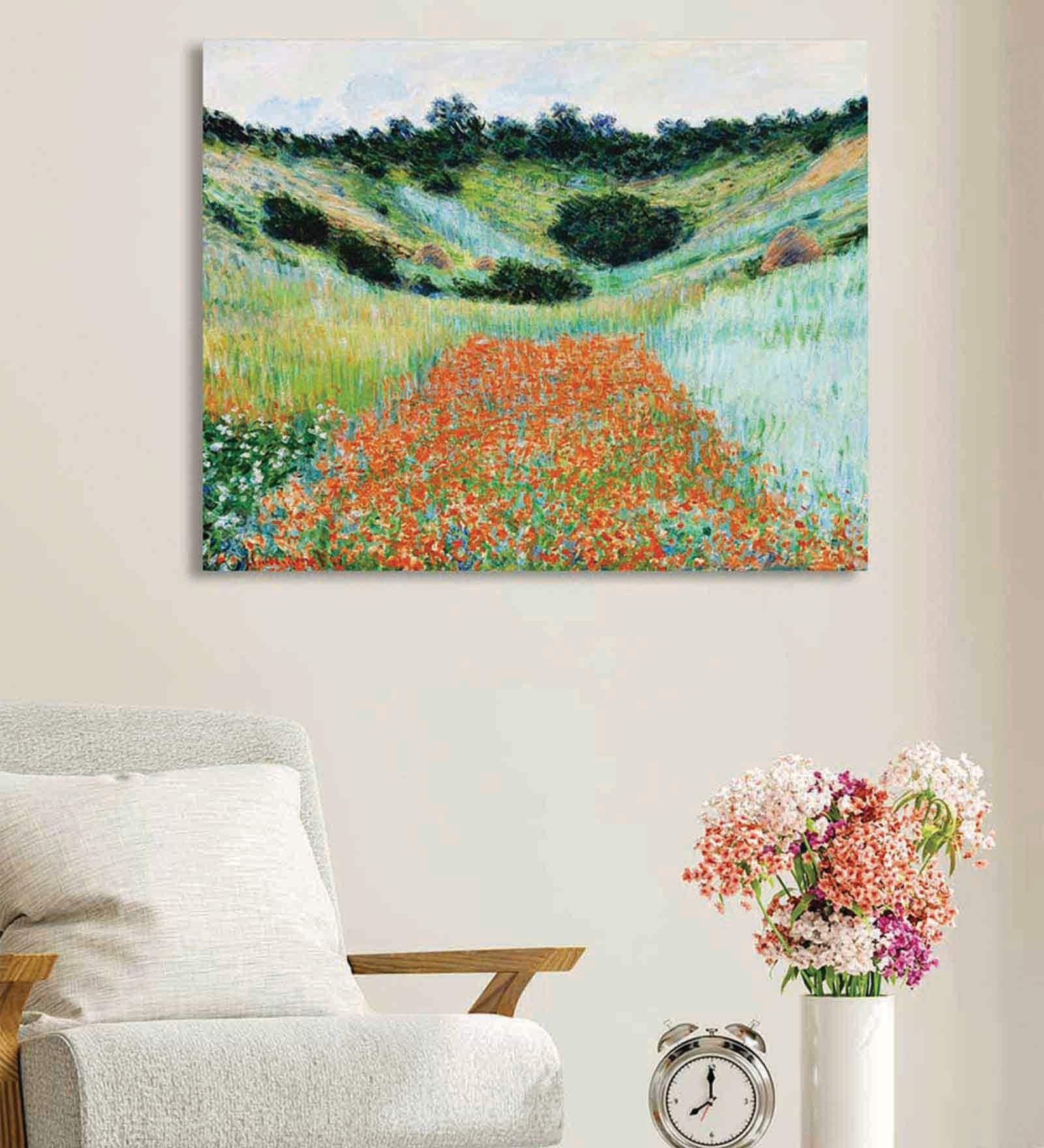 Multicolour Engineered Wood Art Print