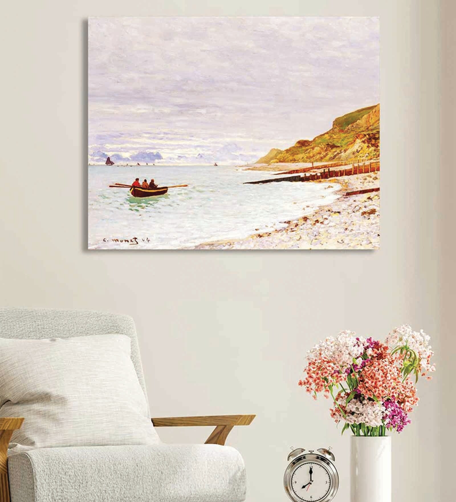 Multicolour Engineered Wood Art Print