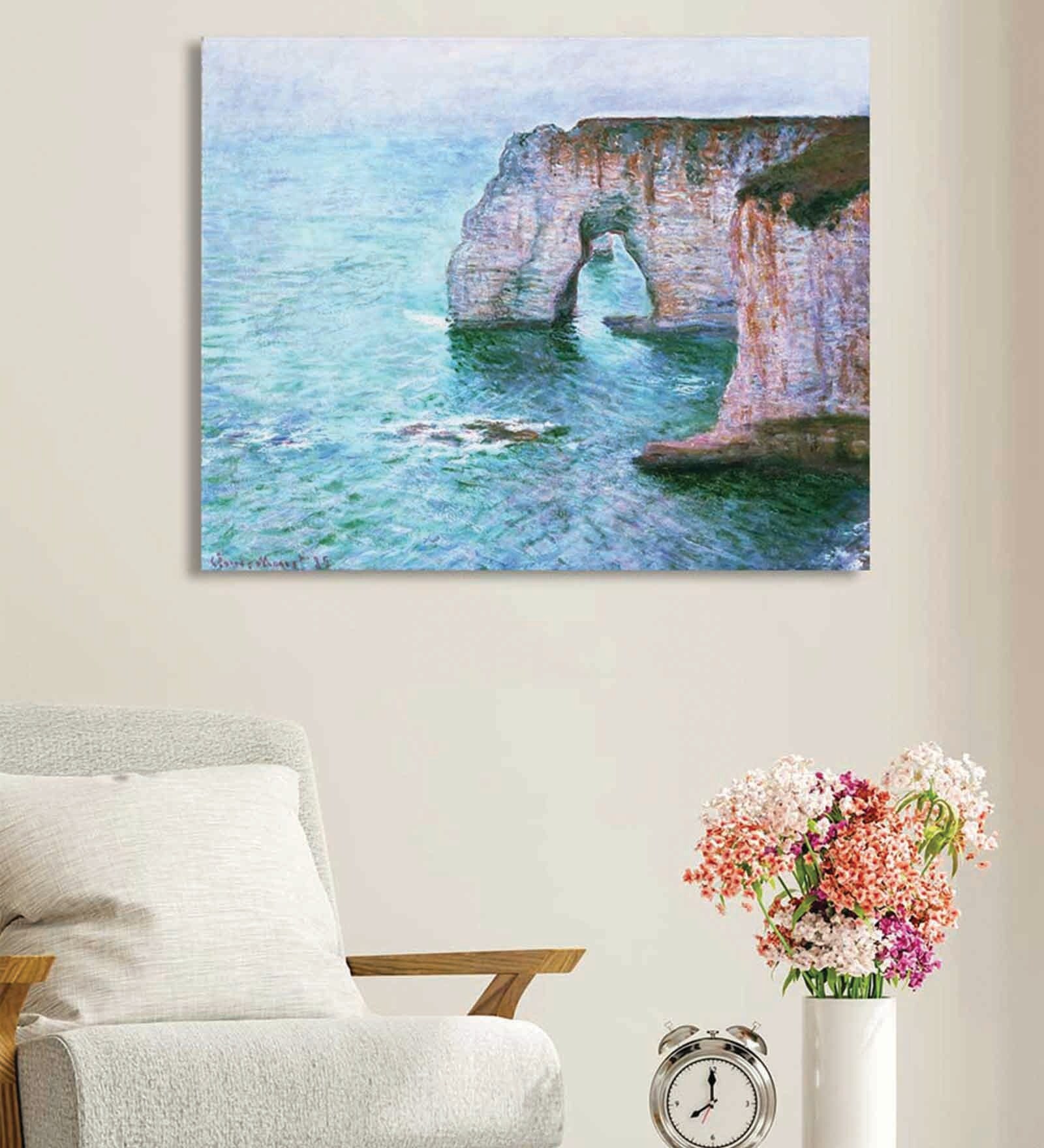 Multicolour Engineered Wood Art Print