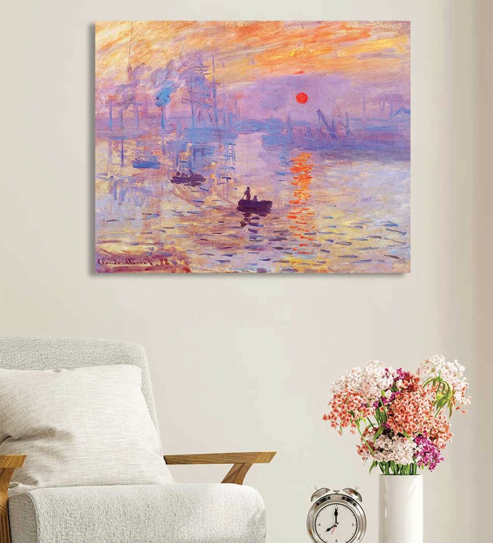 Multicolour Engineered Wood Art Print