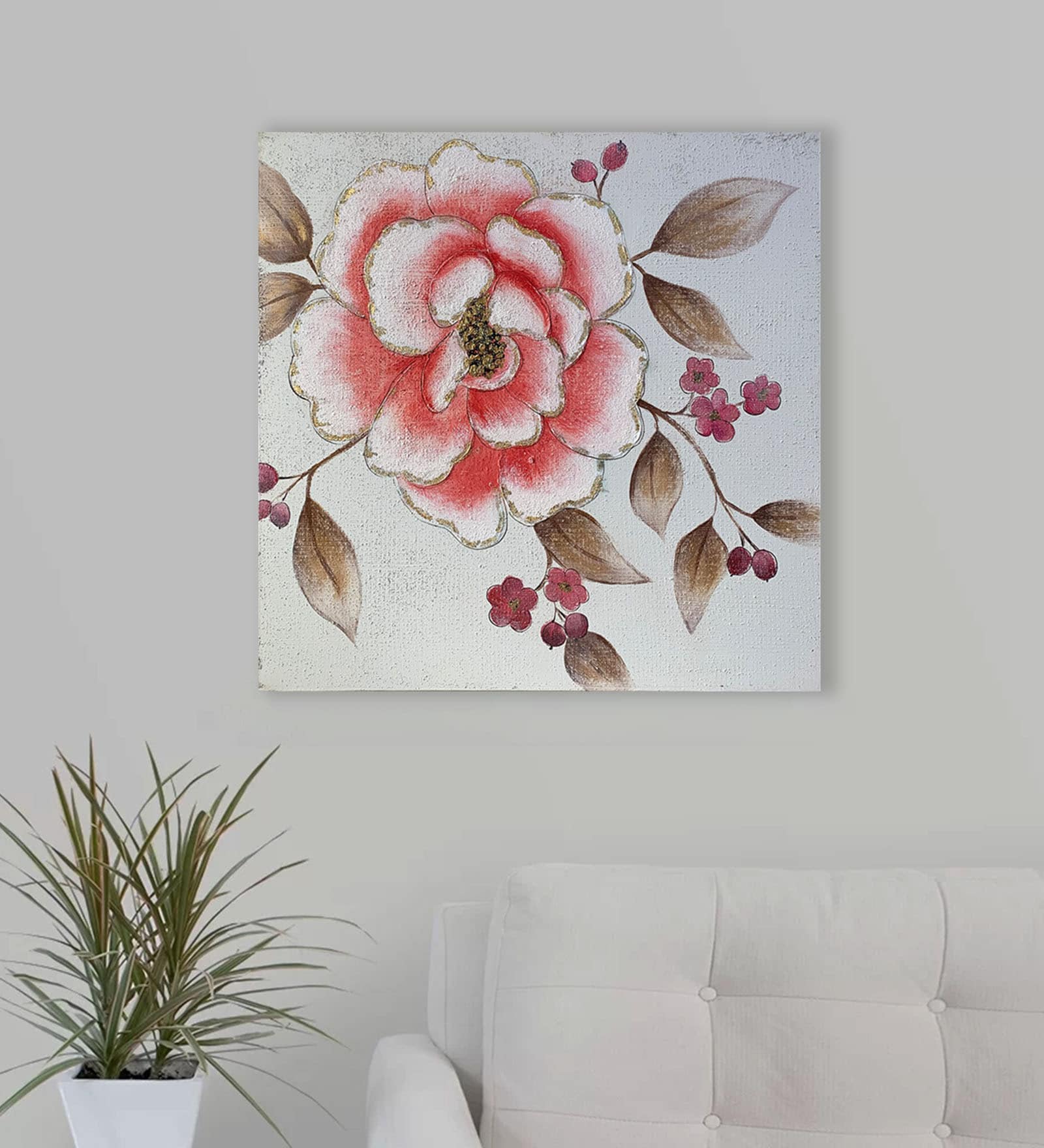 Multicolour Engineered Wood  Art Print