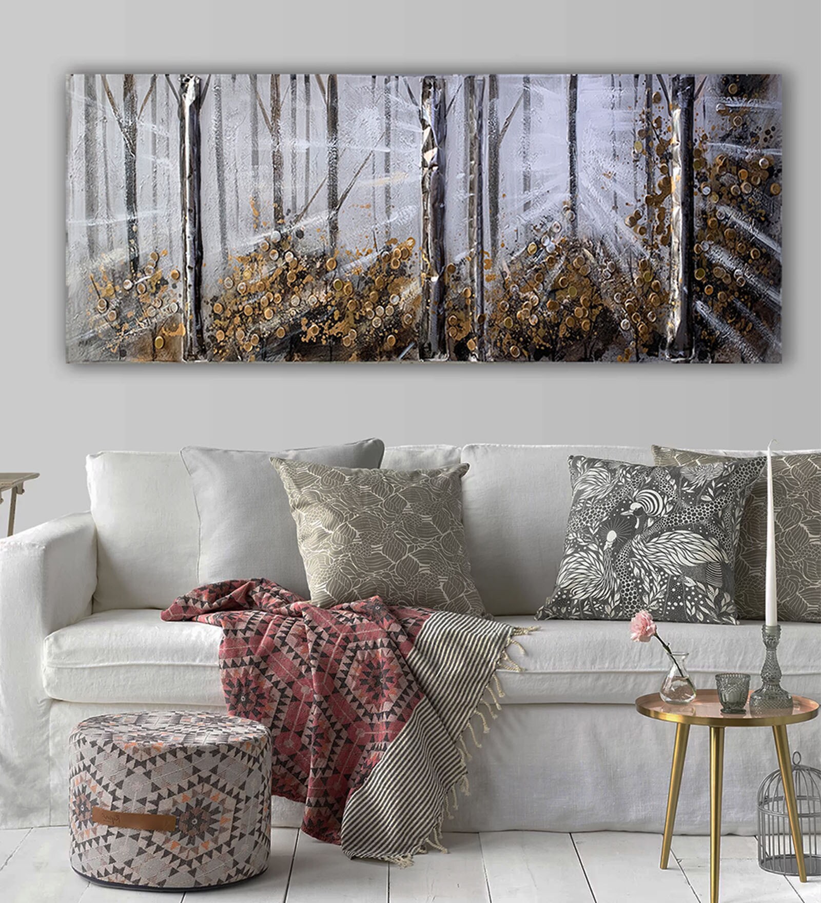 Multicolour Engineered Wood  Art Print