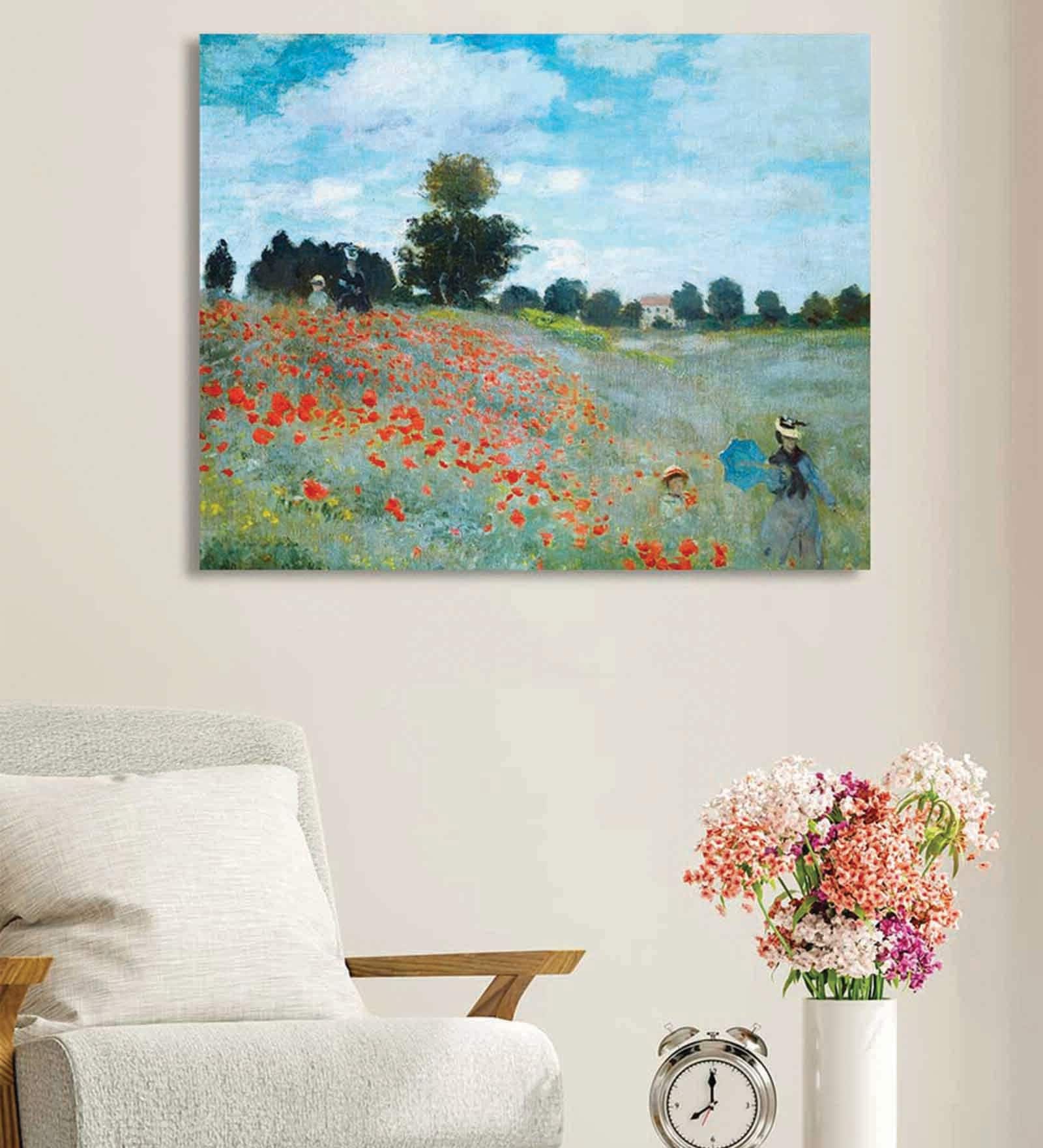 Multicolour Engineered Wood Art Print