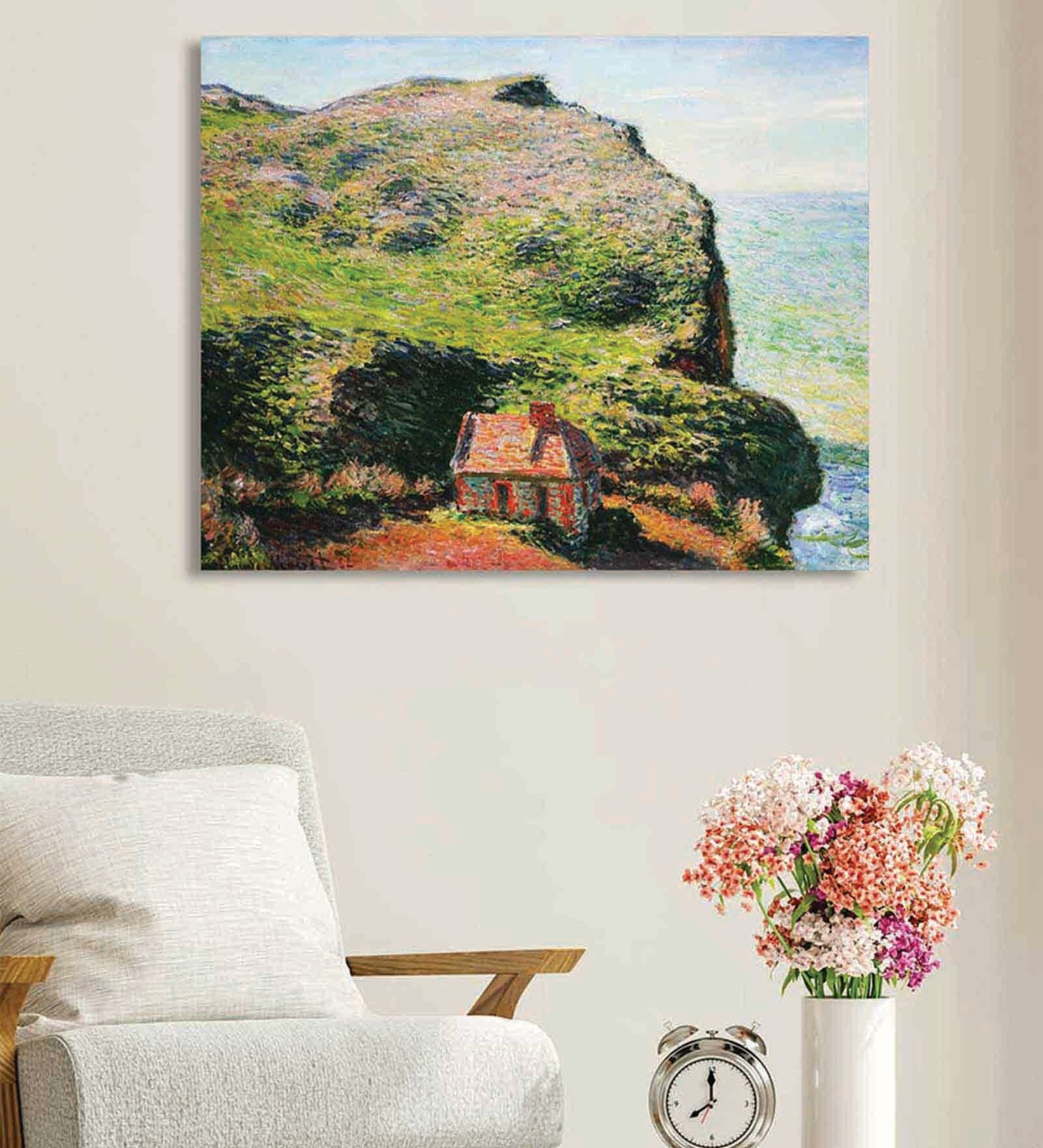 Multicolour Engineered Wood Art Print