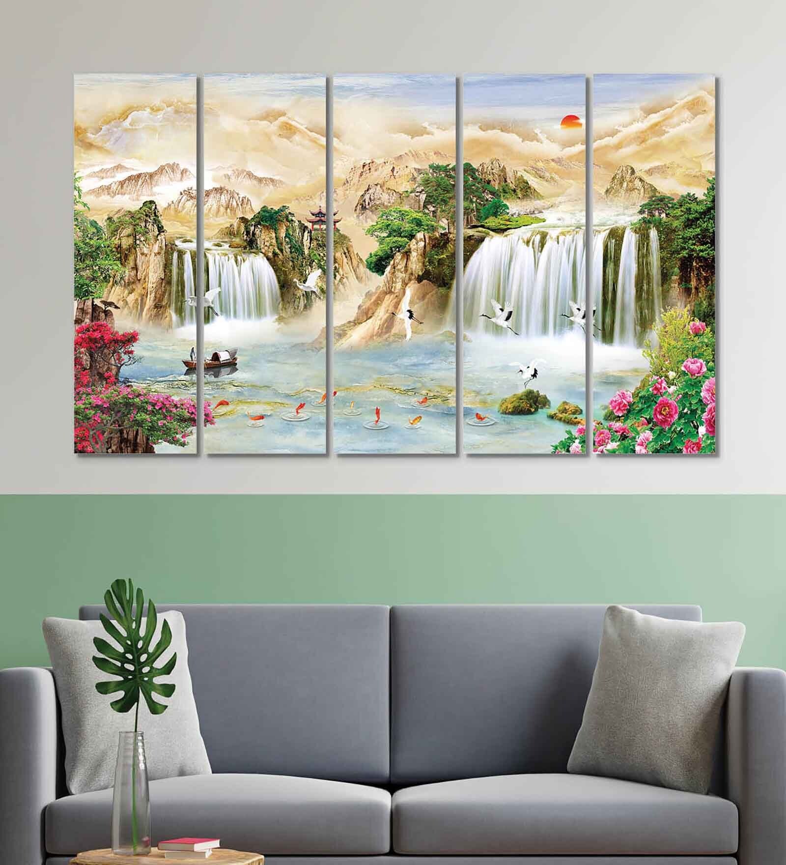 Scenery Canvas MDF 30x52 Art Print