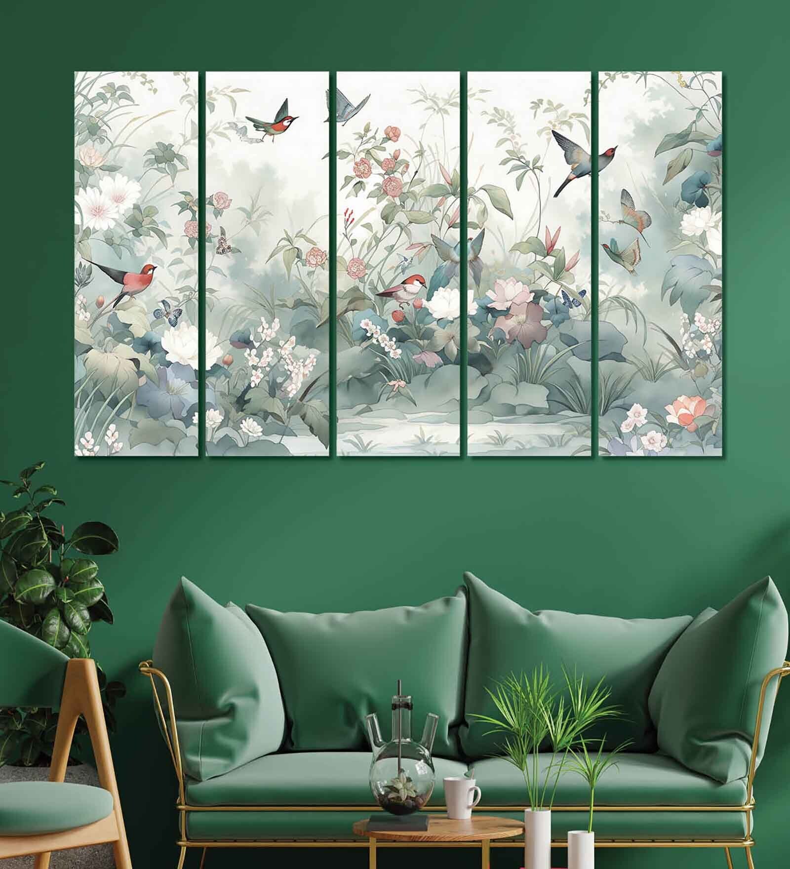Mdf Spring Vert Sentiment Buy Springs Canvas MDF 30x52 Art Panel at 30% OFF by Olive Tree | Pepperfry