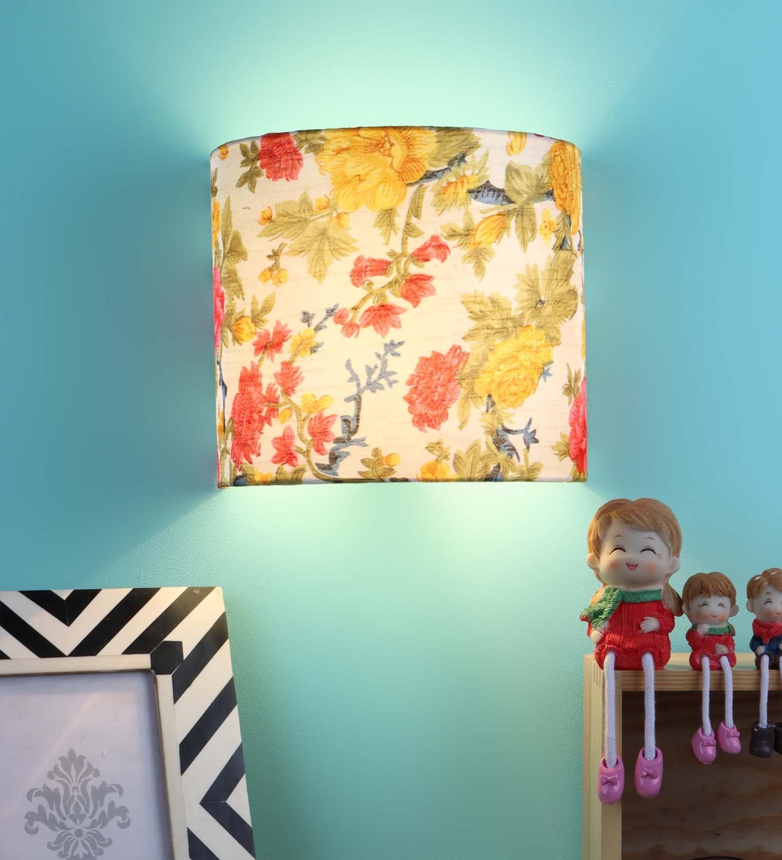Klimt Metal Flush Mount Wall Light (Multicolour)