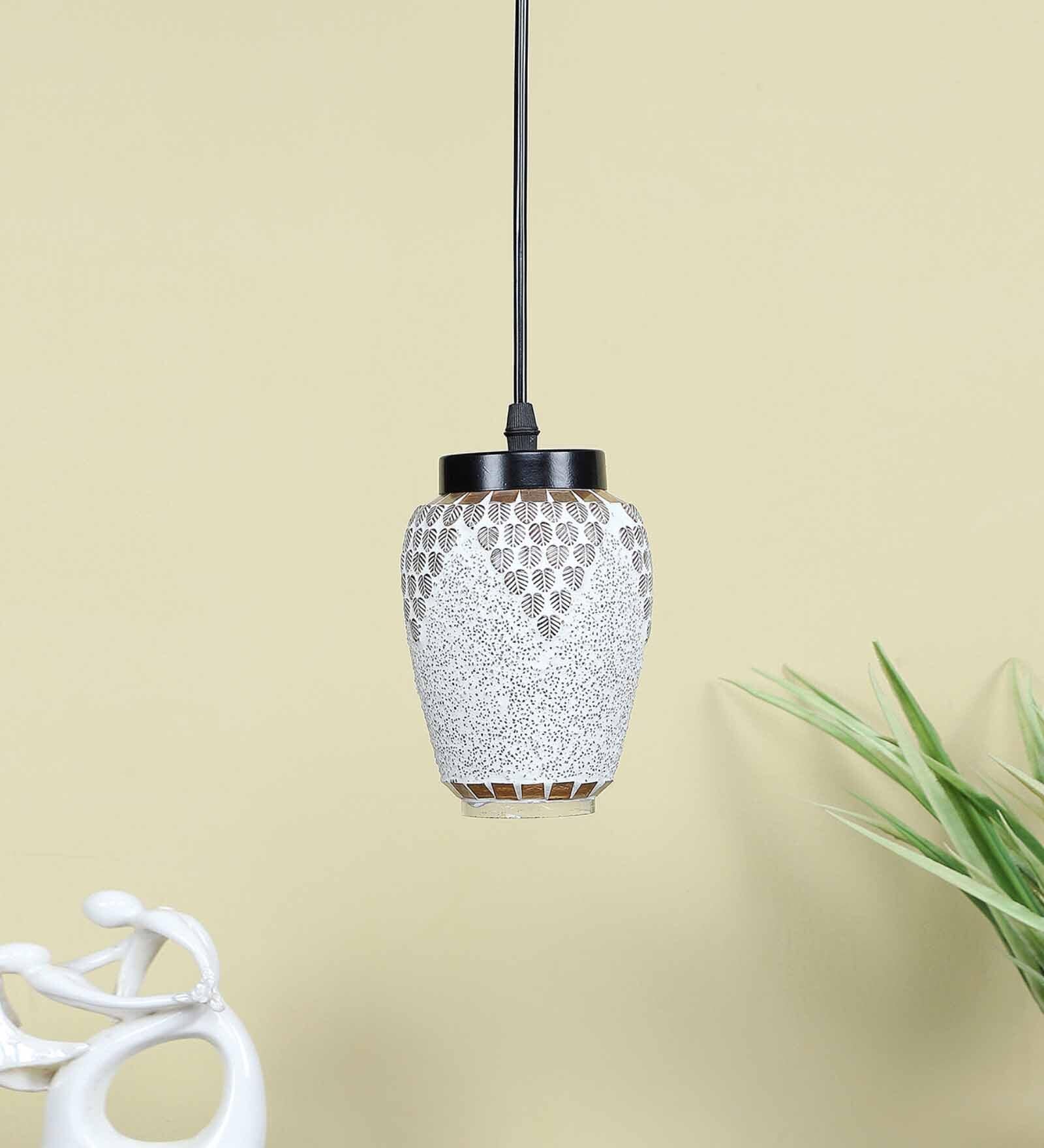 Issac Multicolour Glass Hanging Light