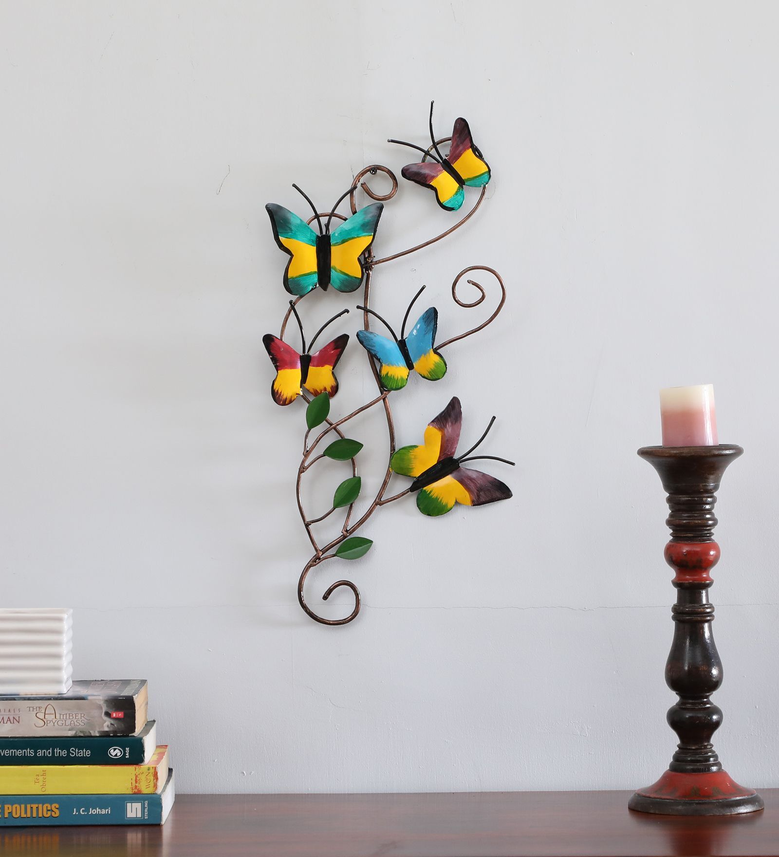 Multicolour Handmade Metal Wall Art