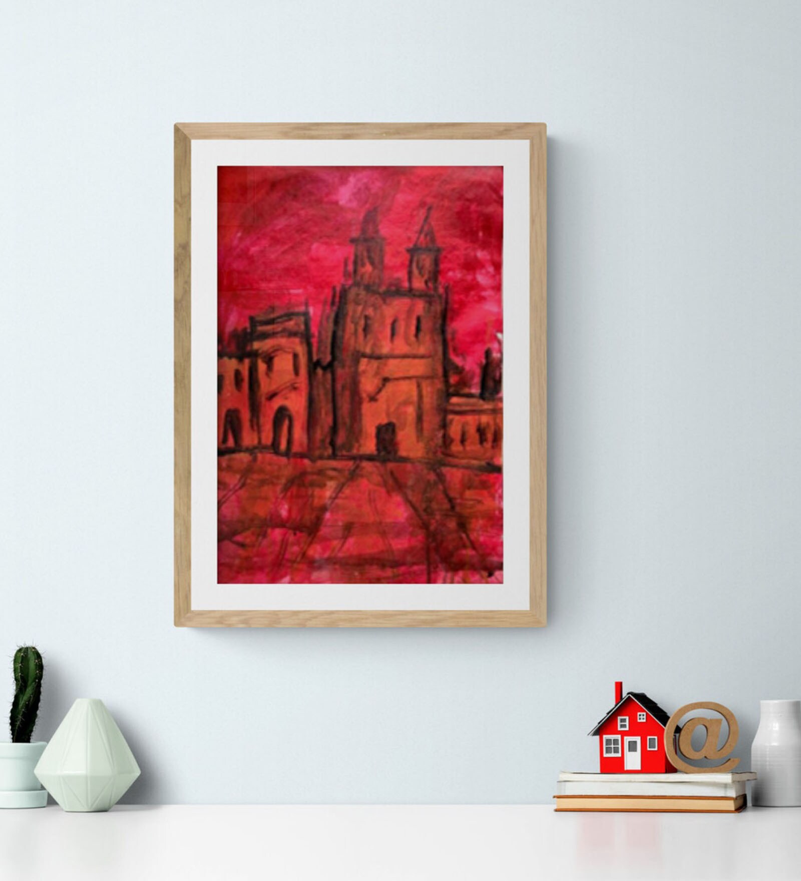 Buy Unspoken Prayers Handmade Acrylic On Unframed Canvas Painting at 23