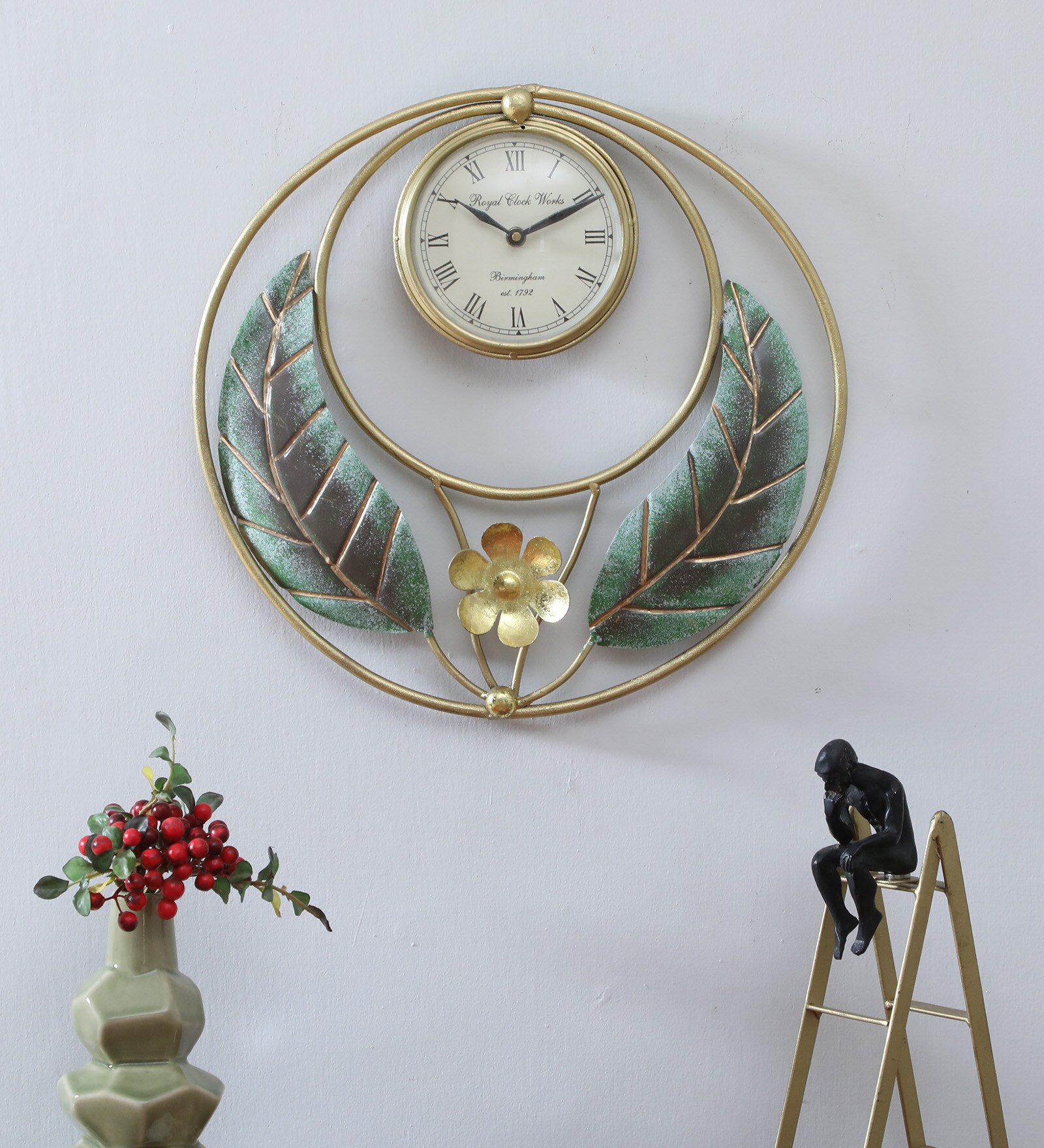 Novalty Clock Buy Multicolour Iron Novelty Wall Clock at 62% OFF by Malik Design ...