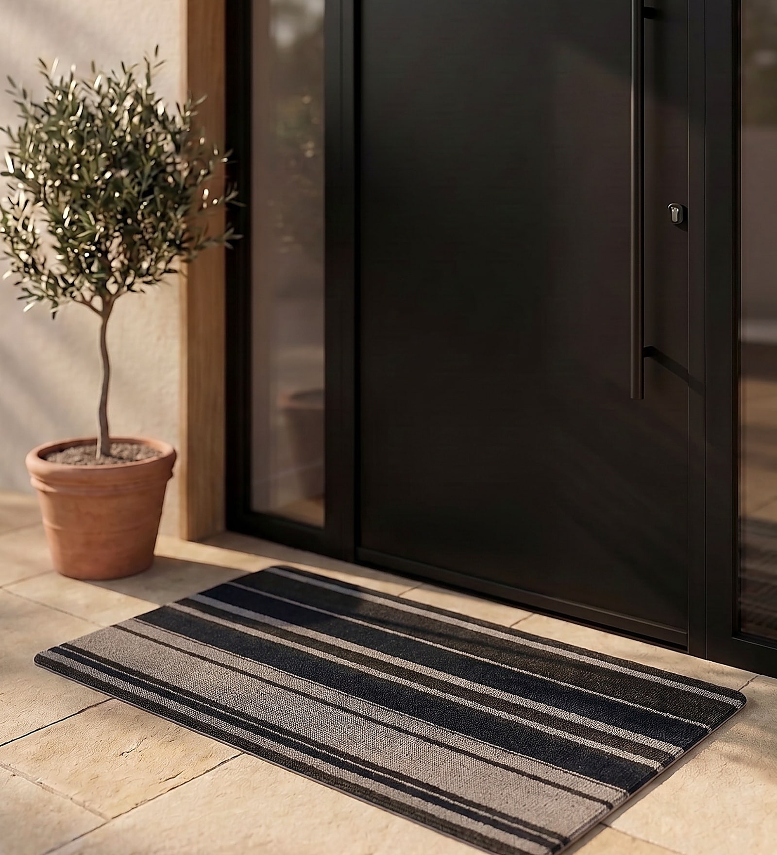 Multicolour Mavero Rubber 16x24 Inches Anti Skid Door Mat