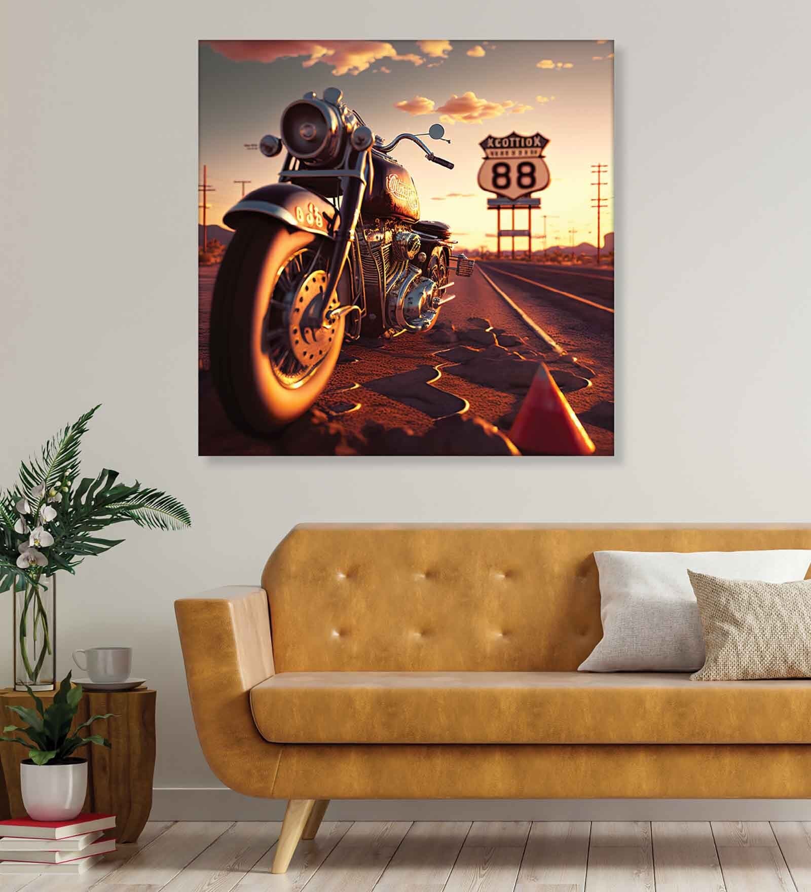 Multicolour MDF Art Print