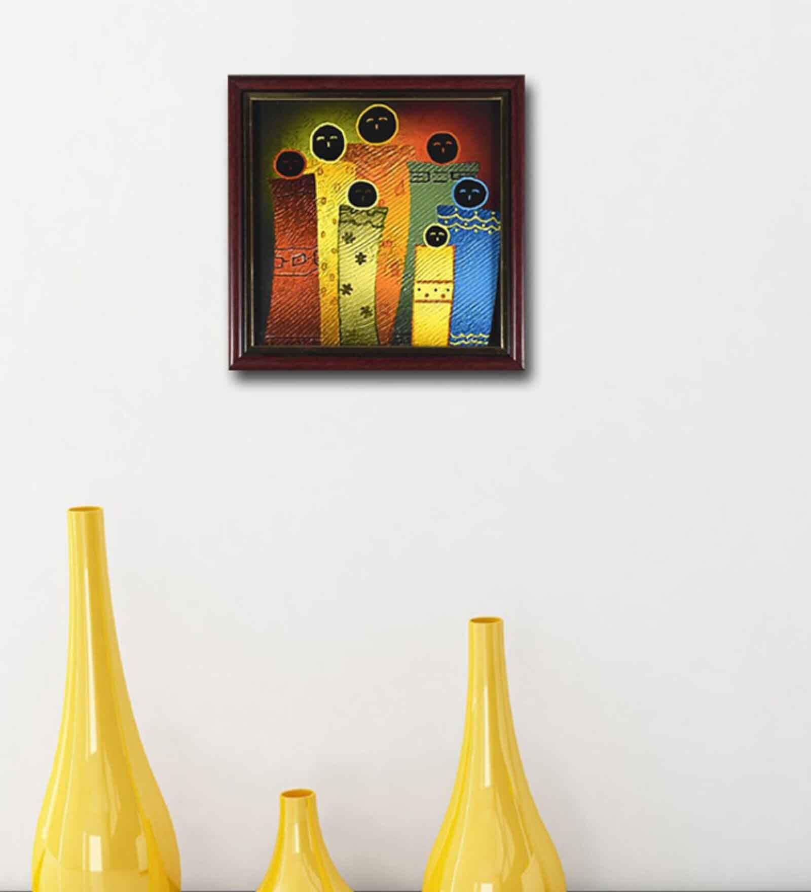 Multicolour MDF Framed Art Print