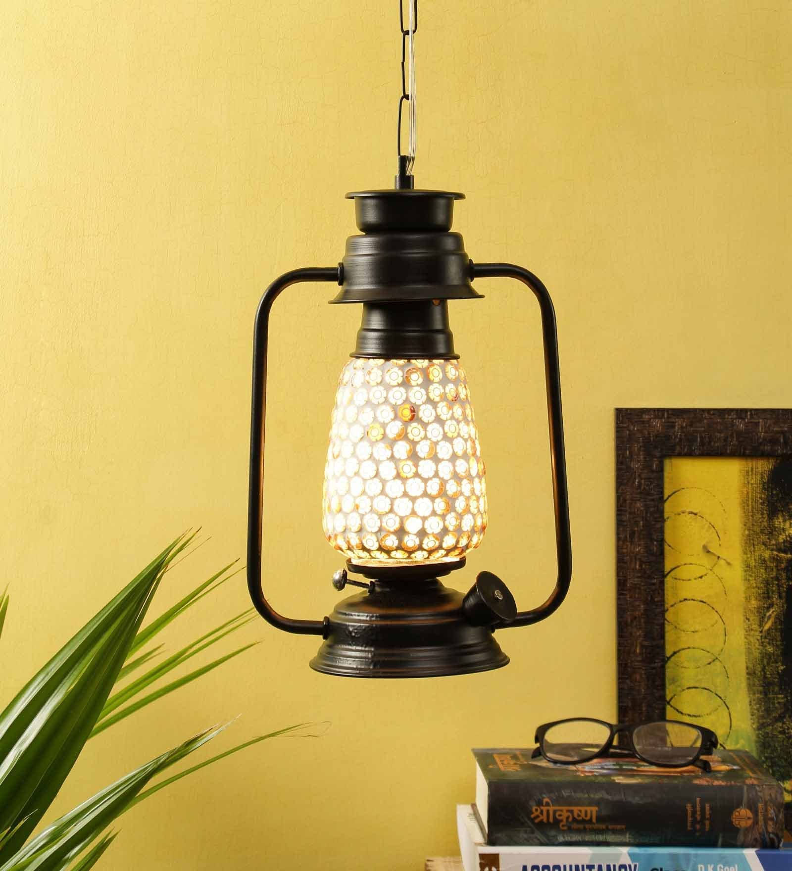 Barret Multicolour Metal Hanging Light