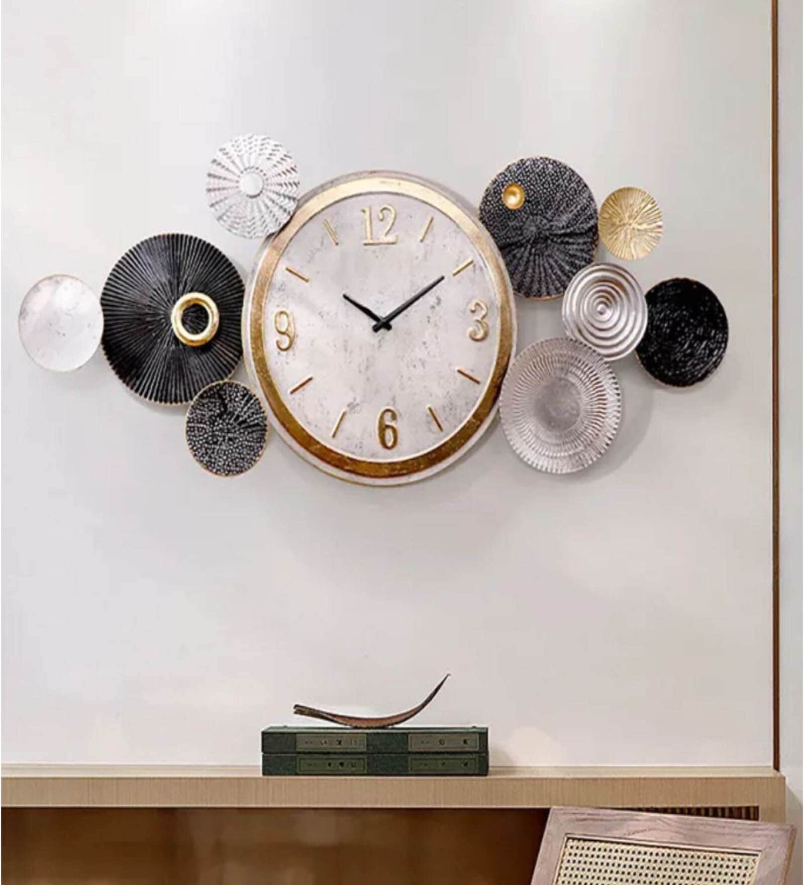 Novalty Clock Buy Multicolour Metal Novelty Clock at 40% OFF by THE ART HOUSE | Pepperfry