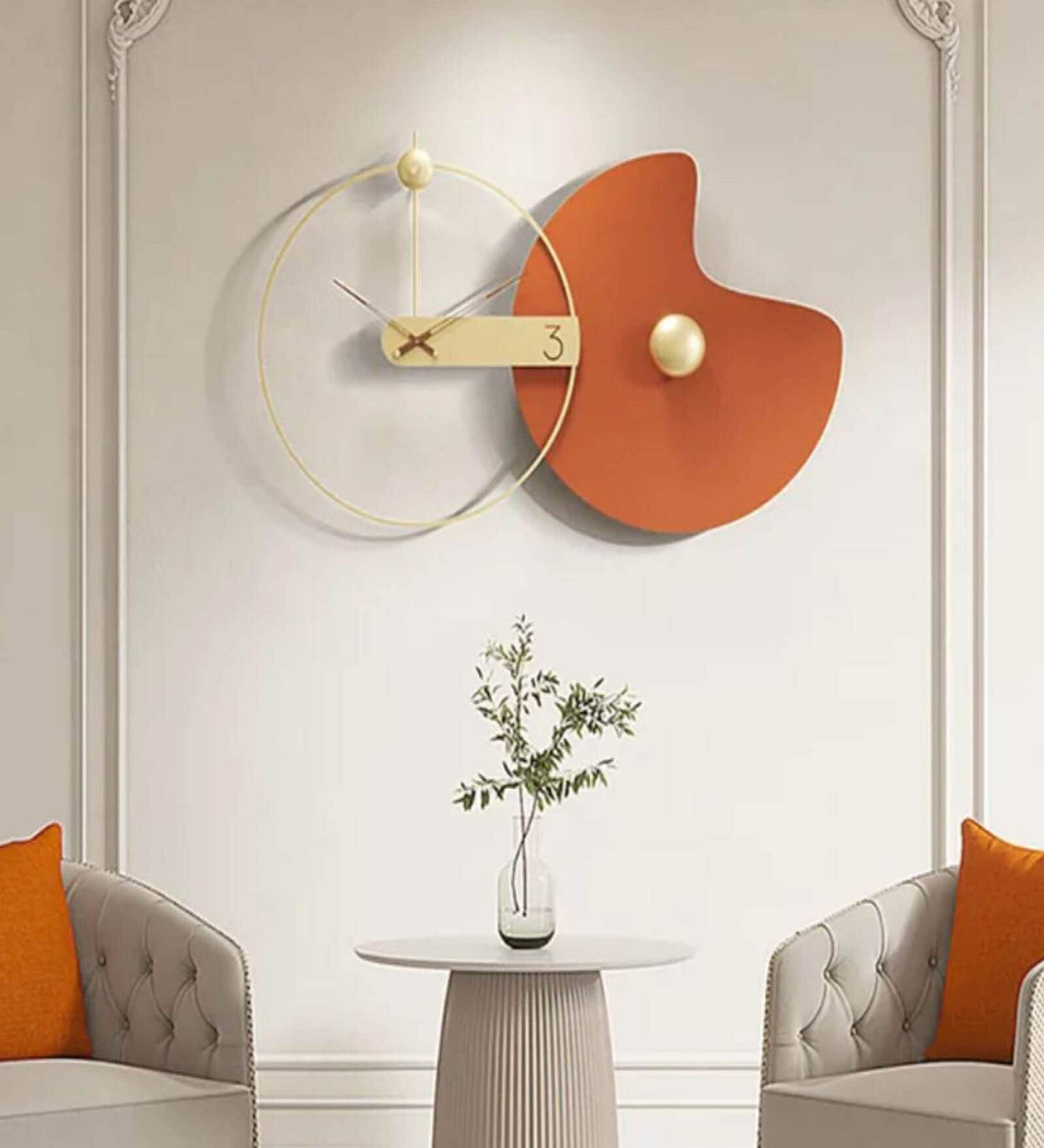 Multicolour Metal Novelty Clock