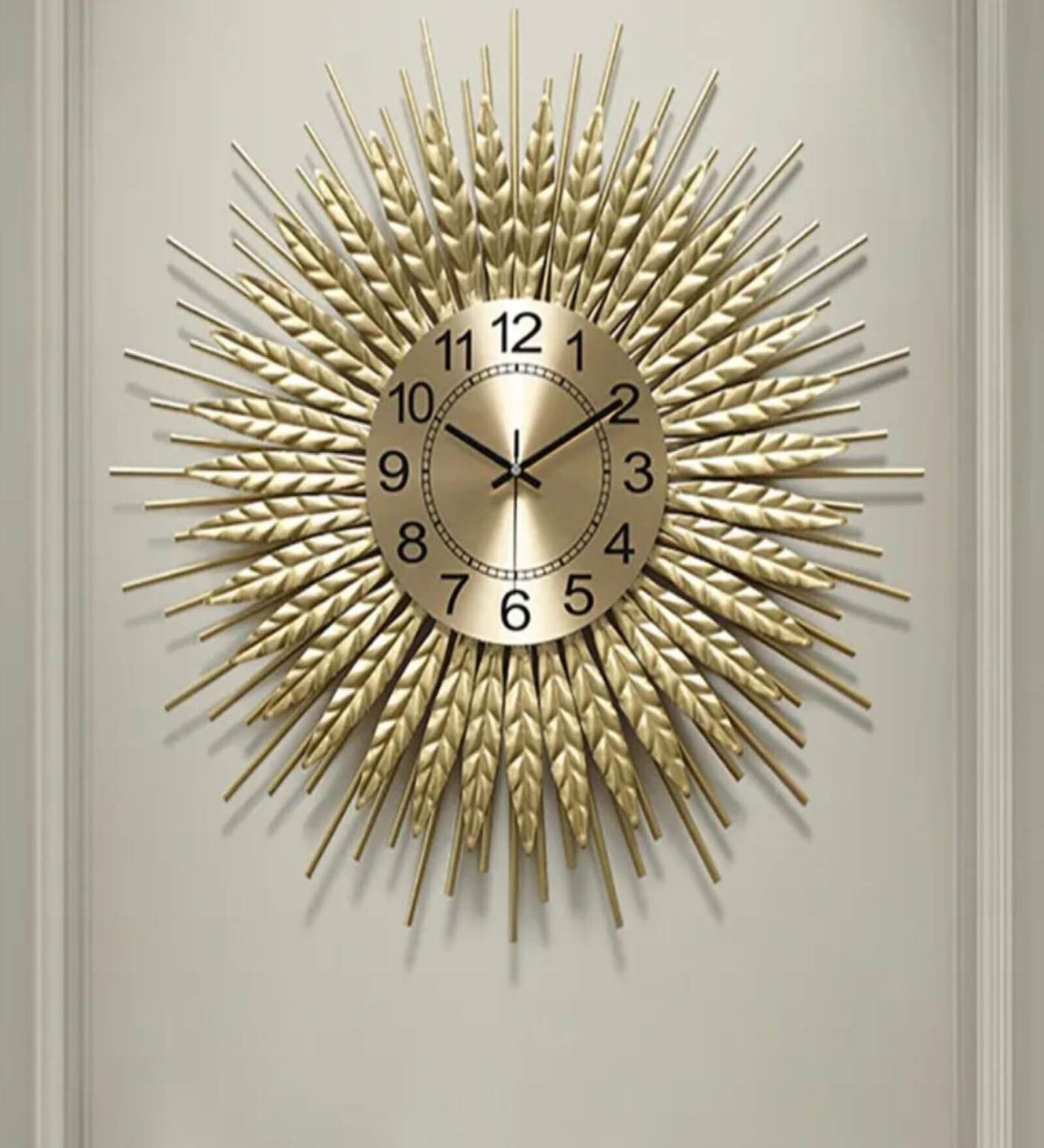 Multicolour Metal Novelty Clock