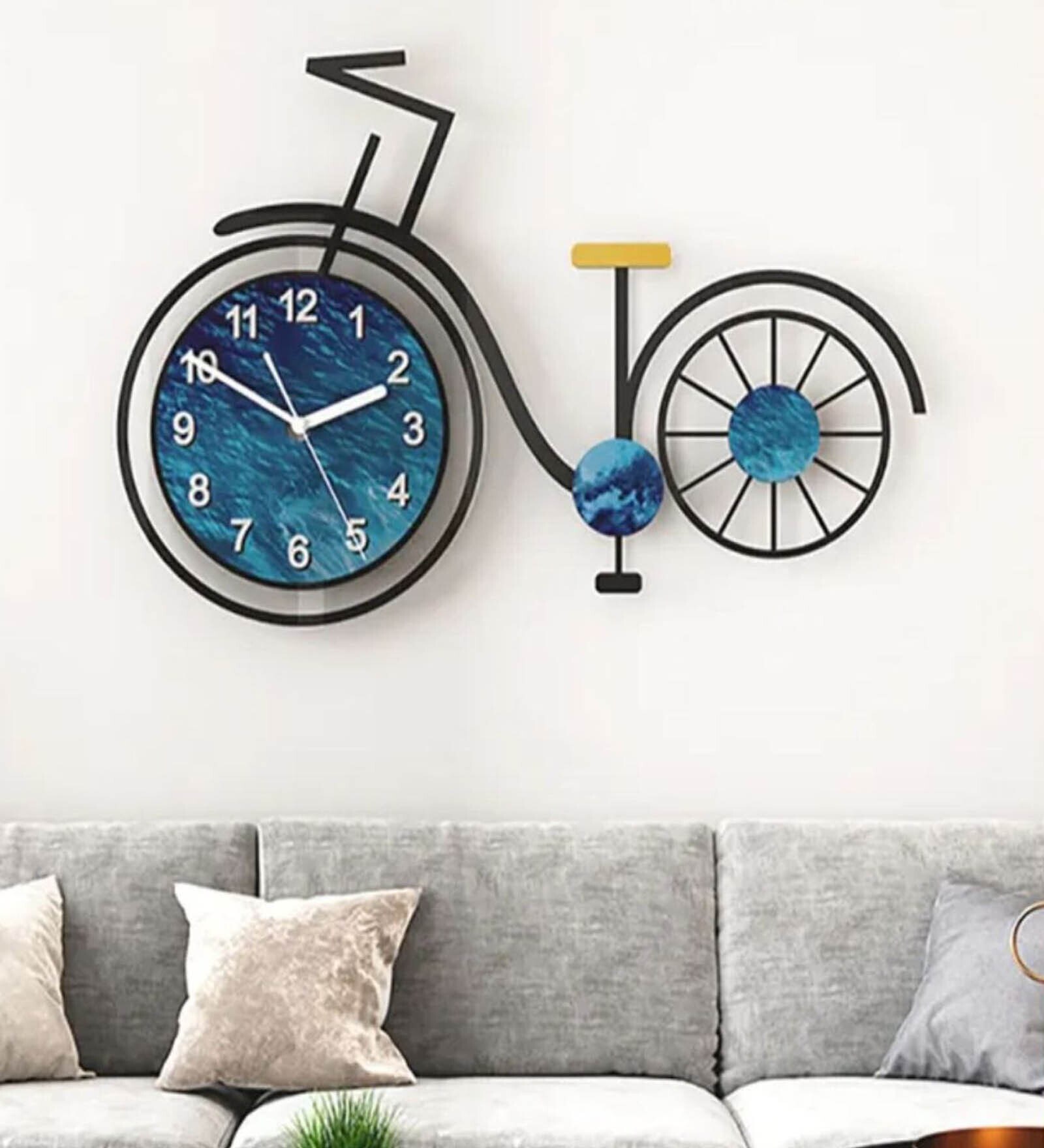 Multicolour Metal Novelty Clock