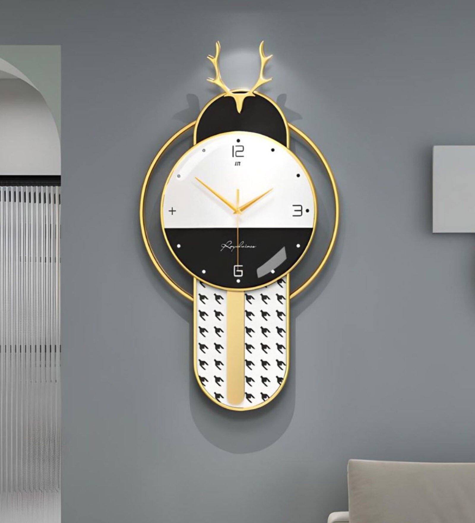 Novalty Clock Buy Multicolour Metal Novelty Clock at 49% OFF by THE ART HOUSE | Pepperfry
