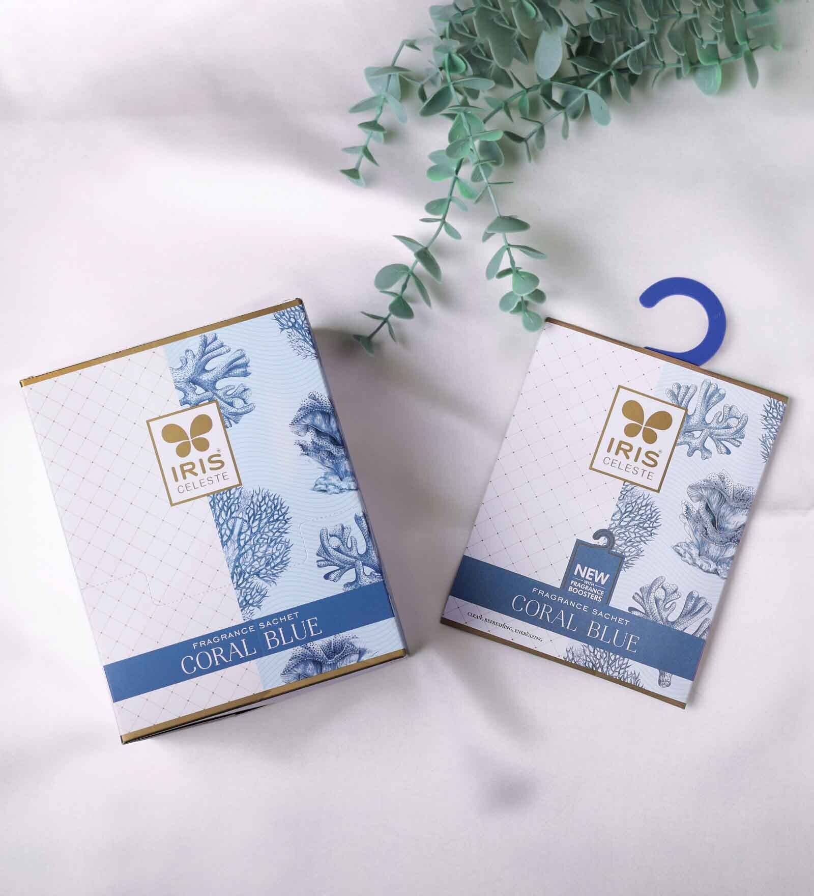 Celeste Coral Blue Fragrance sachet- 15g (Pack of 3)