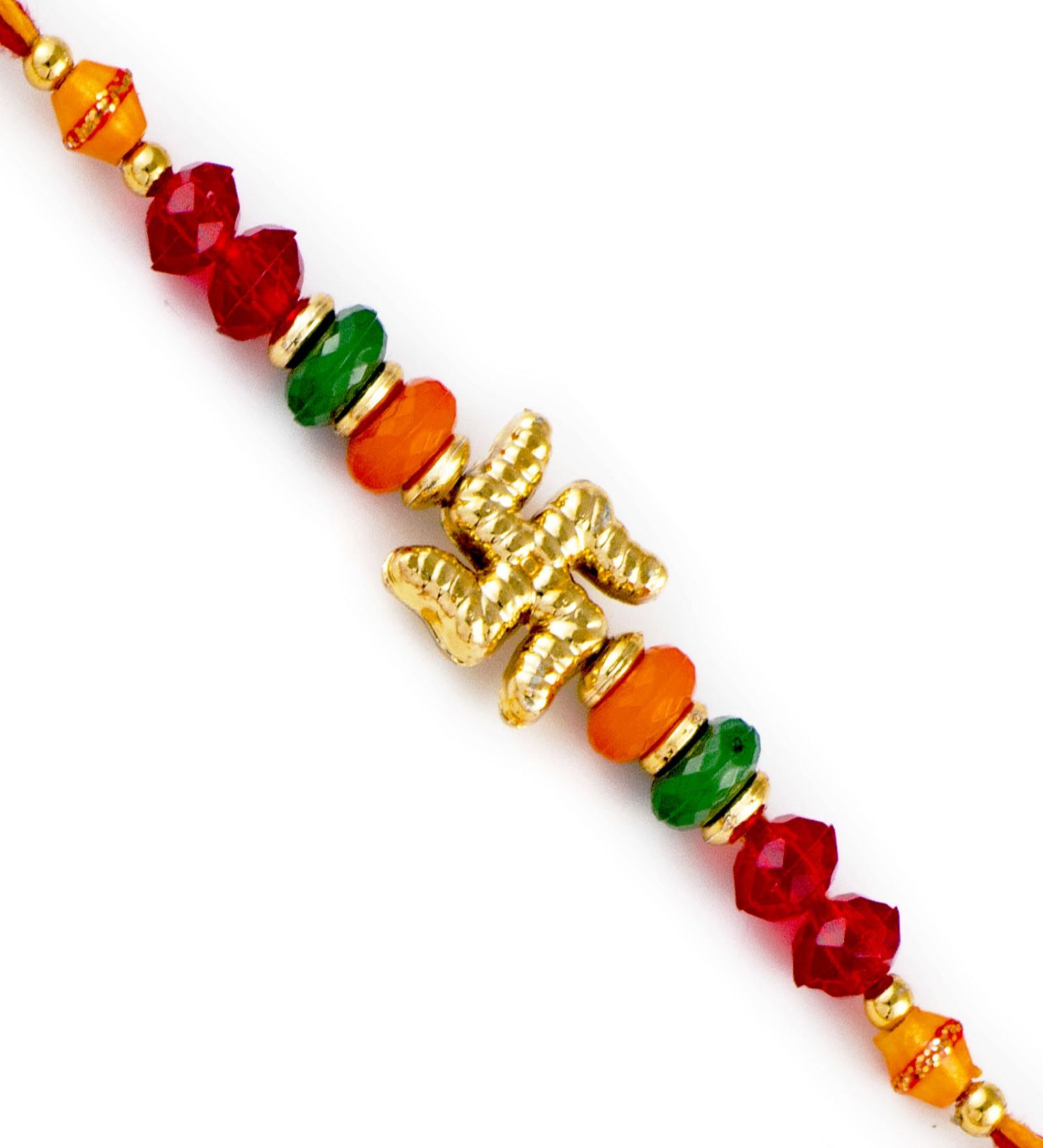 Buy Multicolour Thread & Plastic Rakhi Set by Aapno Rajasthan at 33% ...