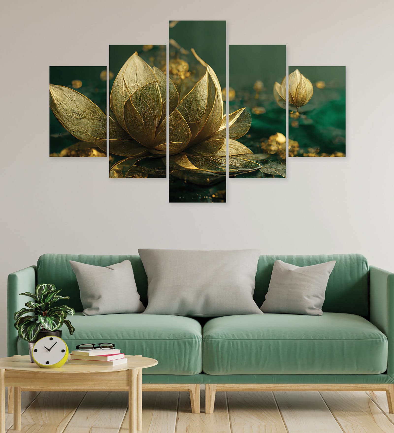 Buy Multicolour Vinyl (Set of 5) Art Panels at 44% OFF by Random ...