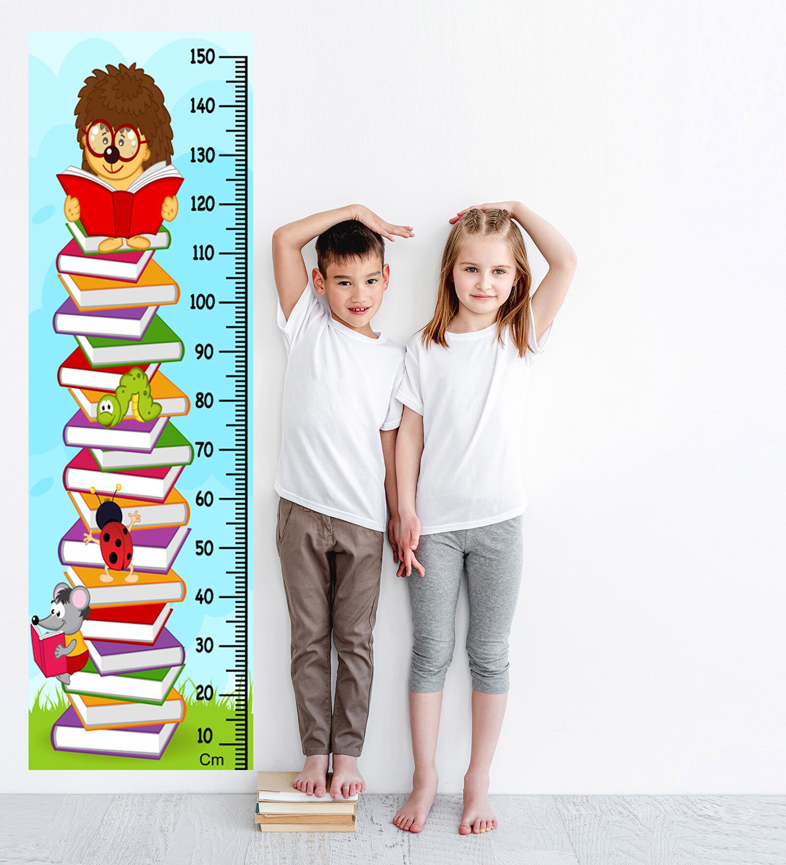 Book Lover Multicolour Vinyl
Height Chart