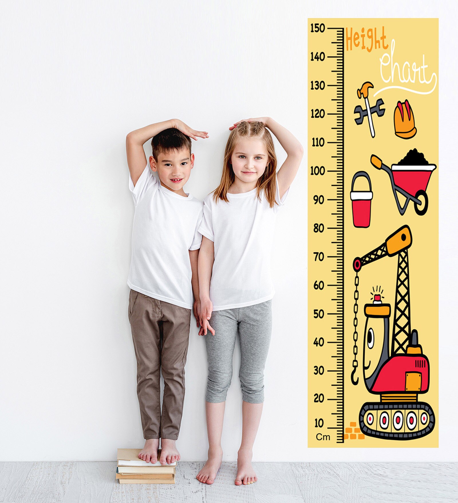 Crane Multicolour Vinyl
Height Chart