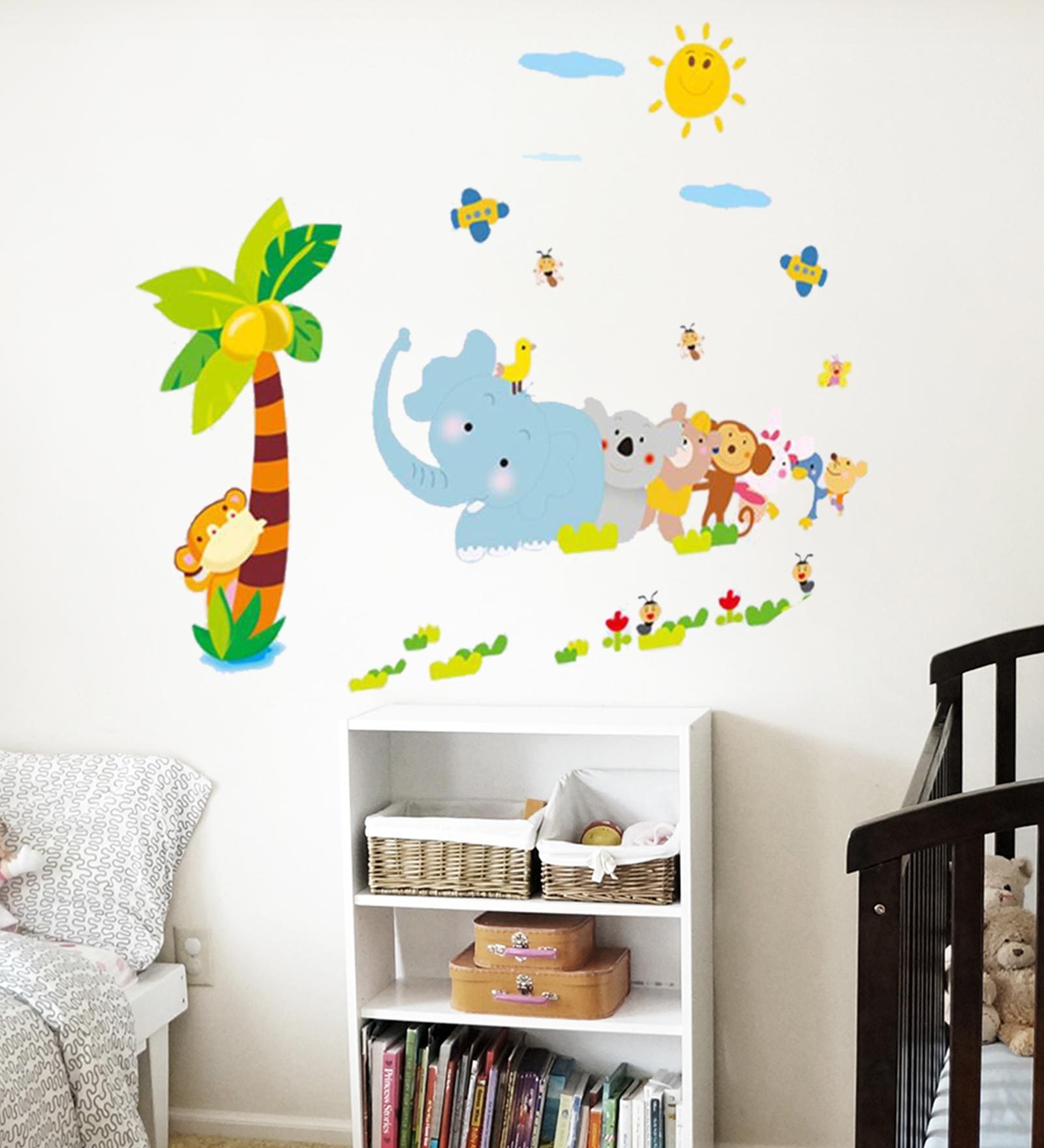 Multicolour Vinyl Wall Stickers