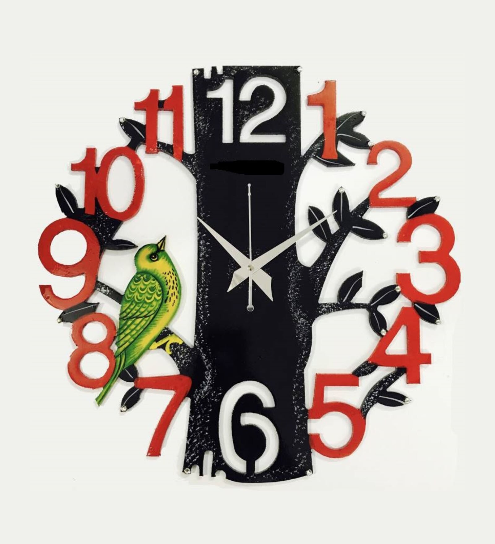 Buy Multicolor Solid Wood Analog Wall Clock by Art Of Jodhpur at 44