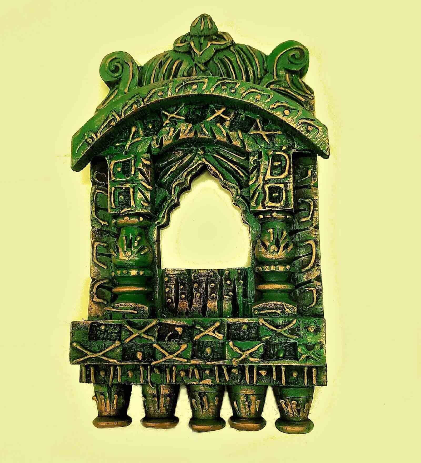 Multicolour Wood Jharoka