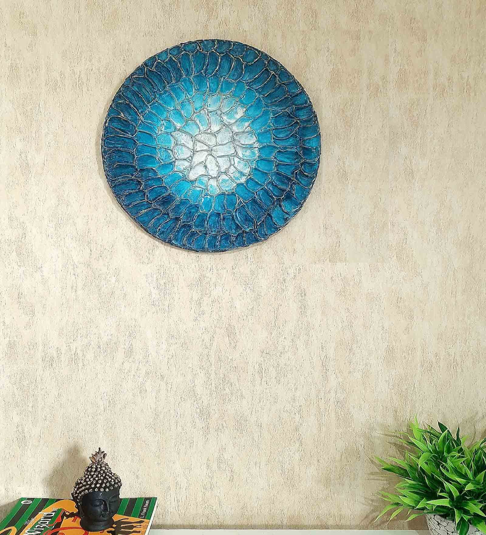 Multicolour Wood Wall Art