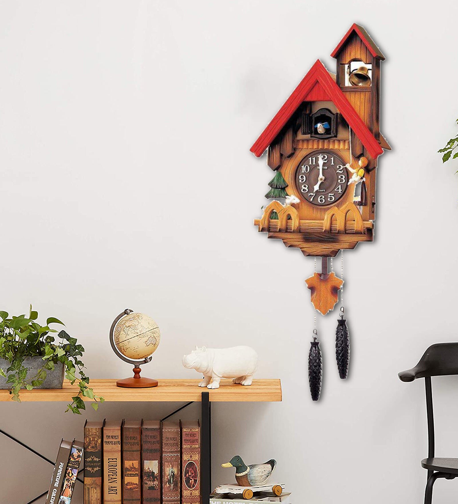 Buy Multicolour Wooden Cuckoo Wall Clock by Rhythm at 33 OFF by Rhythm Pepperfry