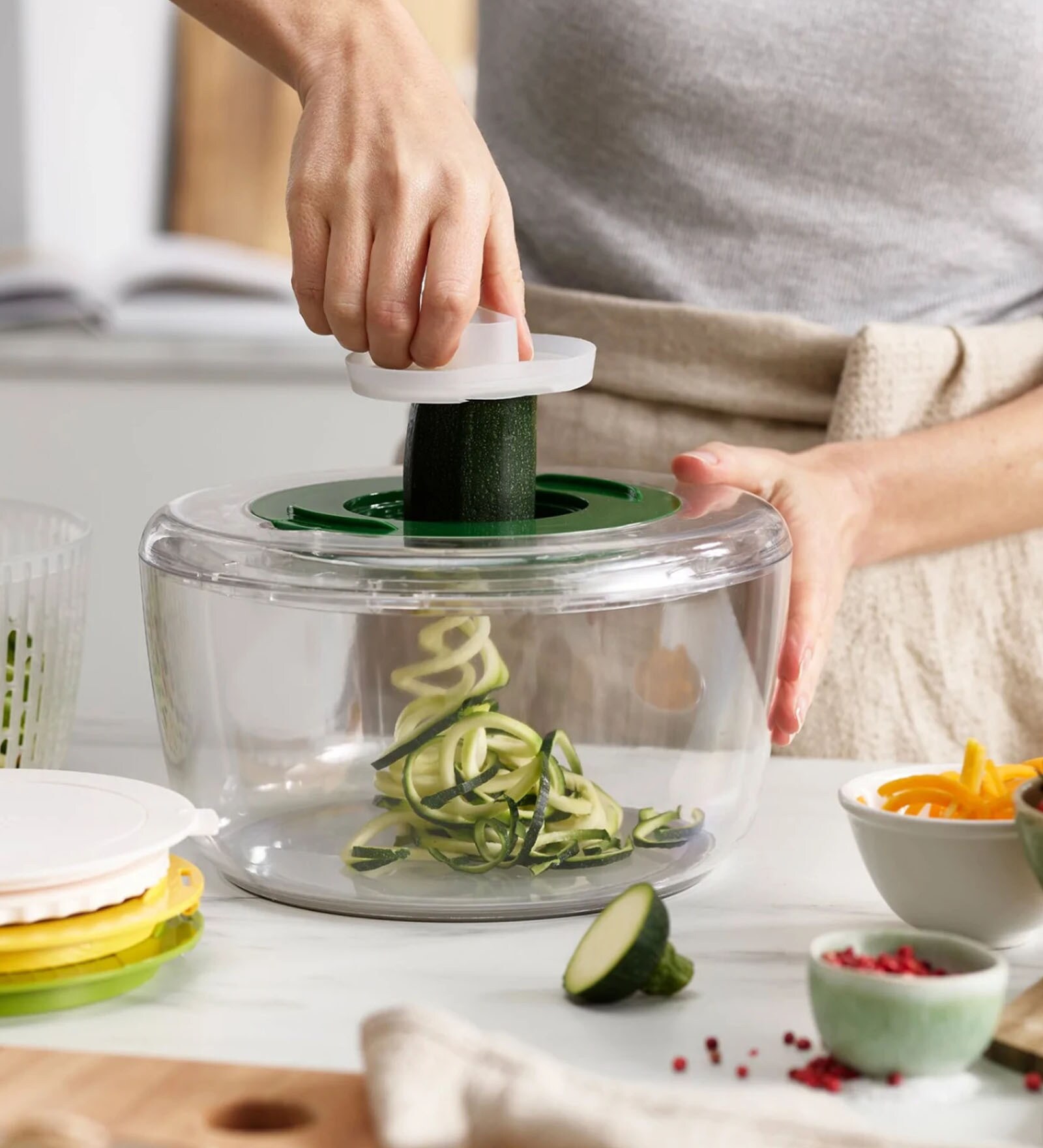 MultiPrep X Polypropylene & Metal Salad Preparation Set