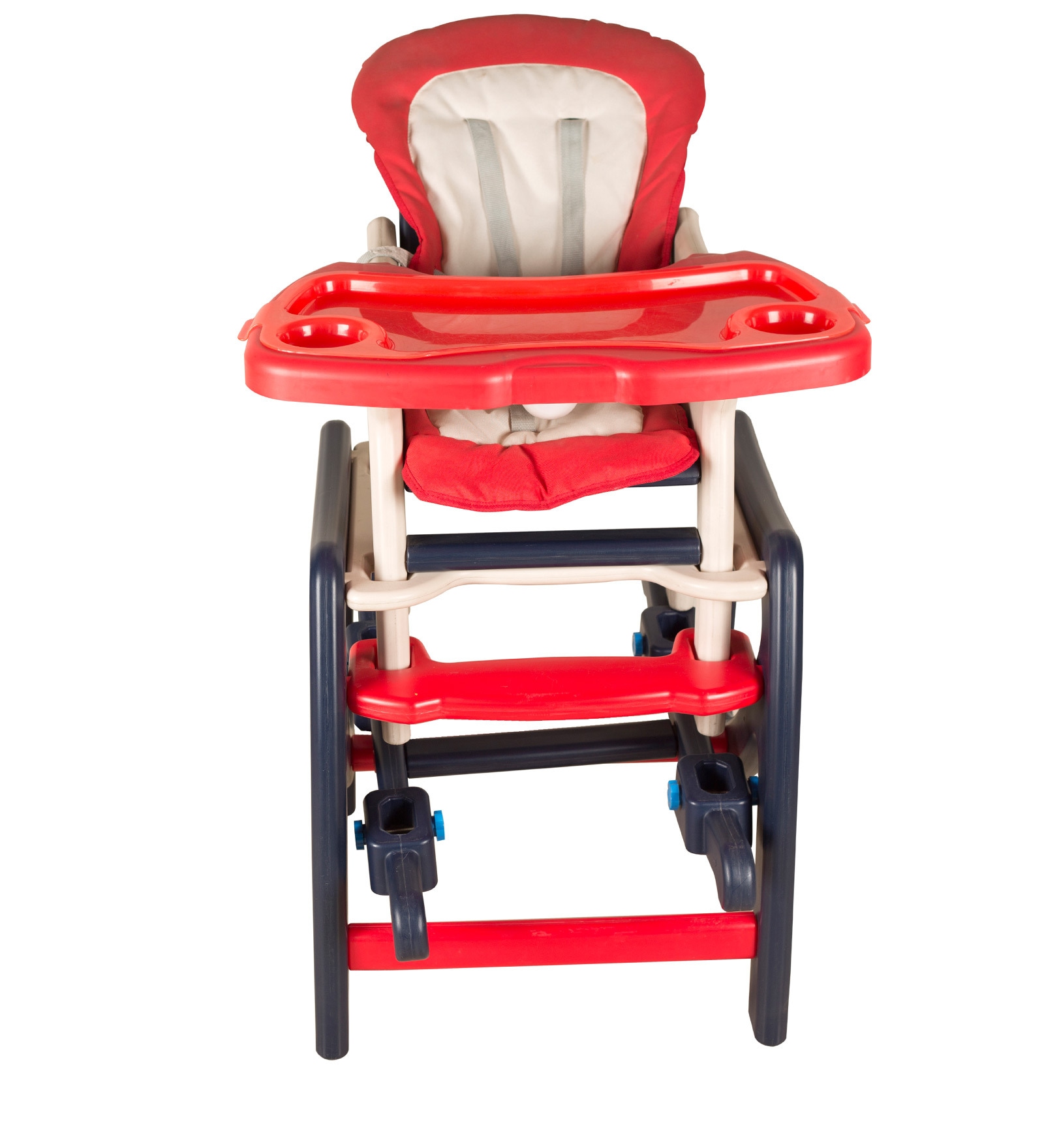 Buy MultiPurpose Adjustable Baby ChairTable Set in Red Colour by