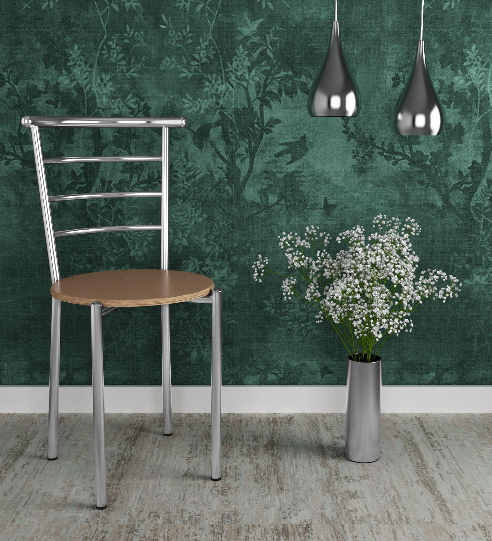 Multipurpose Metallic Chair