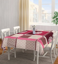 Multicolor Blended Cotton Indian 90x60 Inches Table linen