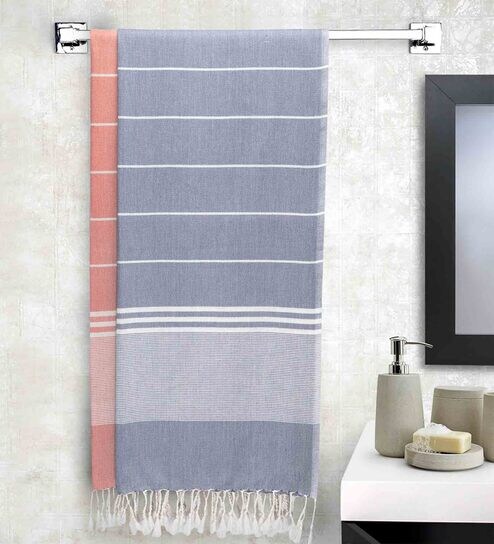 cotton bath towels india