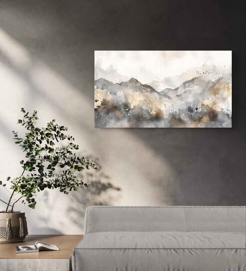 Multicolor  Mountain Solitude  Gallery  Portrait Painting