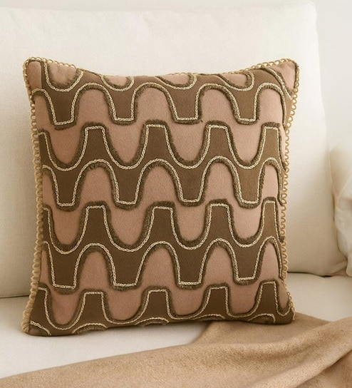 Multicolor Abstract Cotton Hand Crafted Cushion Covers