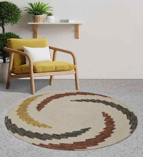 Macrova Cotton 90x90 cm Round Rug