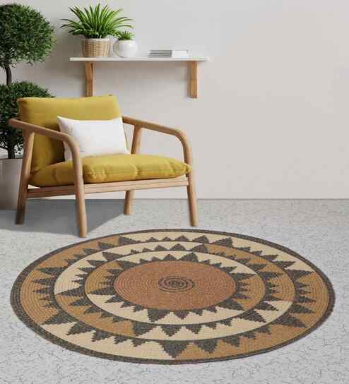 Compo Cotton 90x90 cm Round Rug