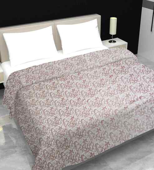Cotton Floral 380 GSM Double Bed Reversible Dohar