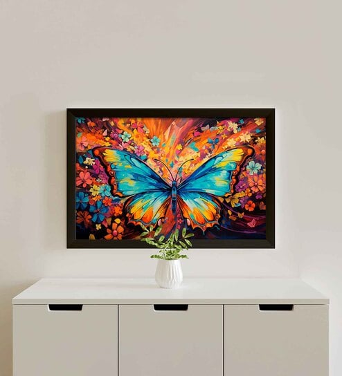 Multicolor Landscape Abstract Wall Painting