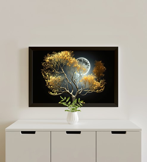 Multicolor Landscape Abstract Wall Painting
