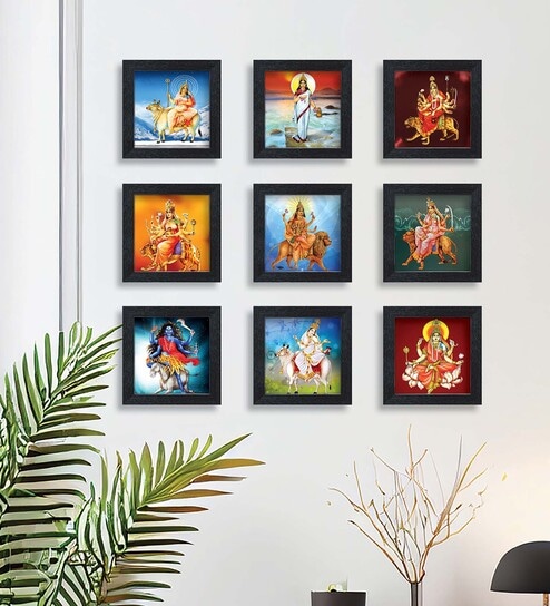 9Pcs Goddess Wall Art Panel