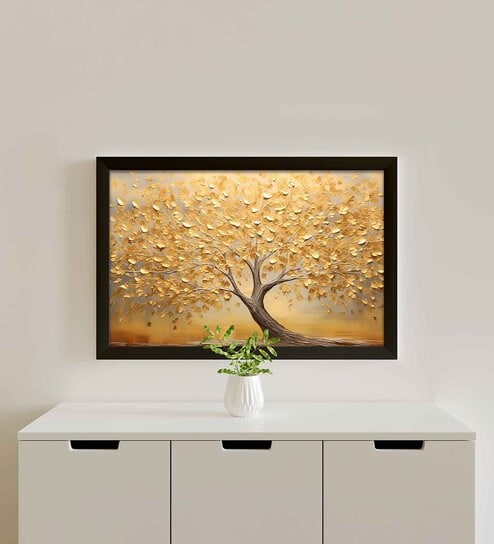 Multicolor Landscape Abstract Wall Painting