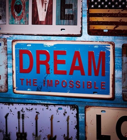 Multicolor Metal Dream The Impossible Wall sticker