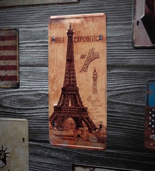 Multicolor Metal Eiffel Tower